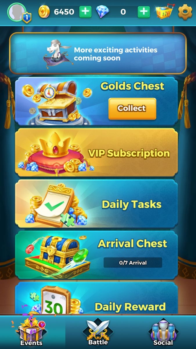 CrownCoins Casino game
